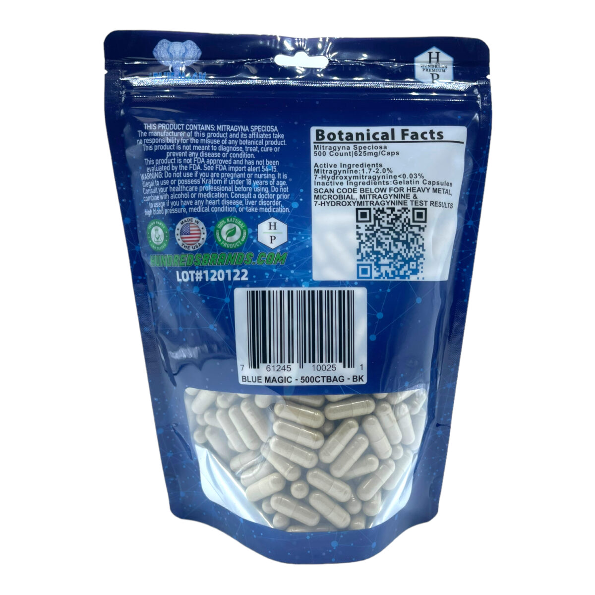 Buy Blue Magic Bali Kratom Capsules