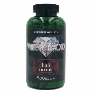 White Diamond Bali Kratom Capsules