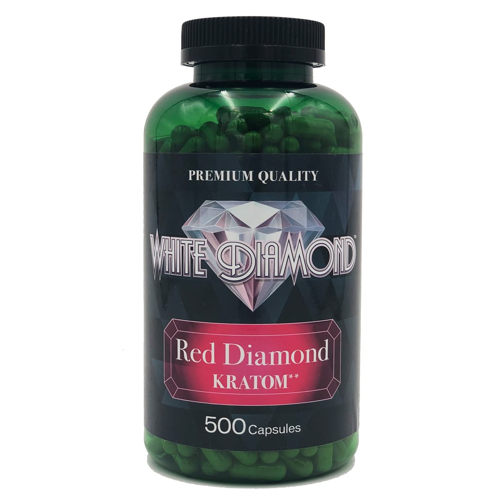 White Diamond Red Diamond Kratom Capsules