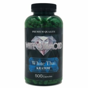 White Diamond White Thai Kratom Capsules