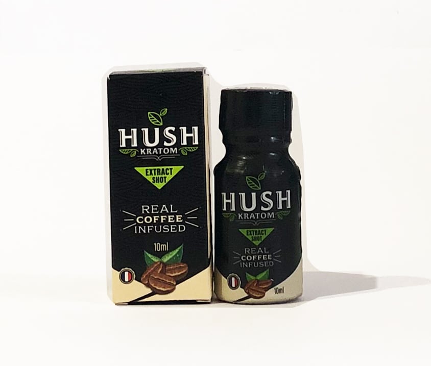 Hush Kratom Shot Coffee Infused