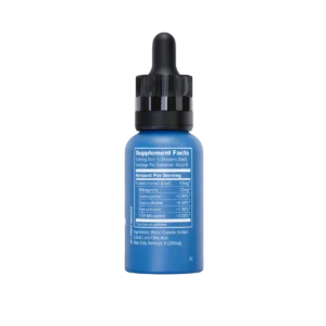 back of bottle of Super K Kratom Special Edition Extract Shot 30mL