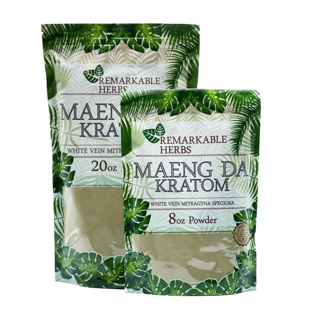 Remarkable Herbs Maeng Da Kratom Powder - White Vein