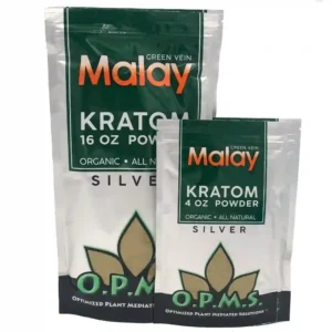 OPMS Silver Green Malay Kratom Powder