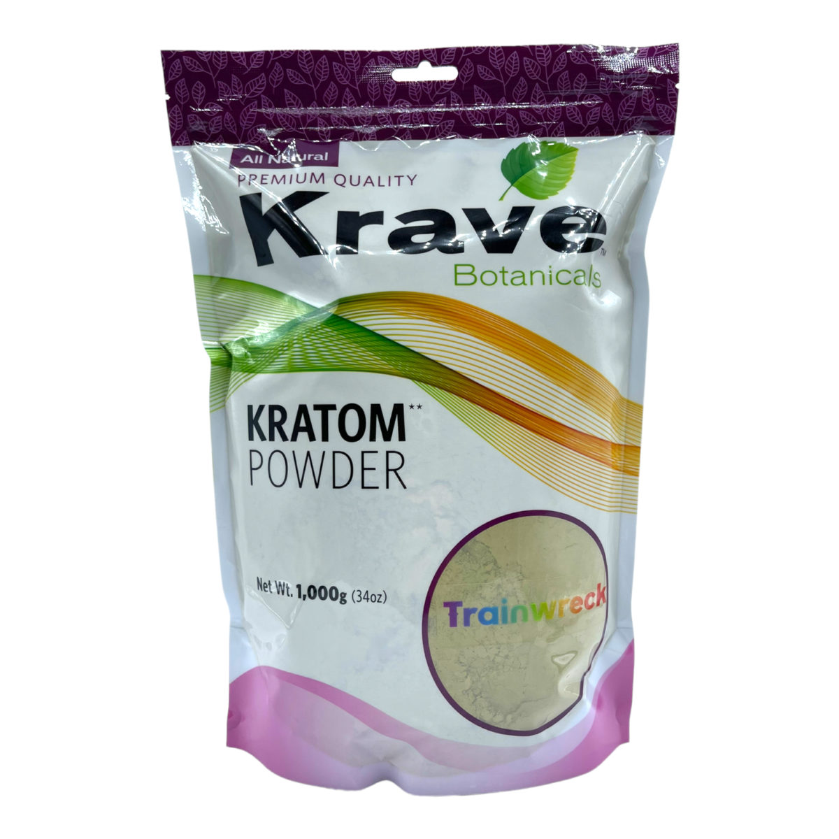 Krave Botanicals Trainwreck Kratom Powder - Image 2