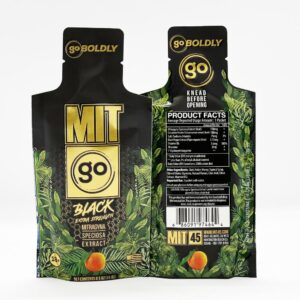 Shop MIT 45 Go Boldly Black Extra Strength Liquid Gel  