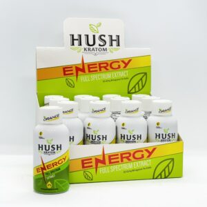 Hush Kratom Energy Shot Box