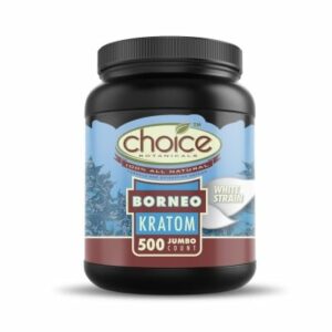 Buy Choice Botanicals Borneo Kratom Capsules - White
