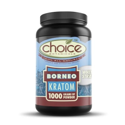 Choice Botanicals White Borneo Kratom Powder