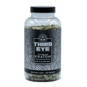 Shop Third Eye White ELEPHANT Kratom Maeng Da Capsules