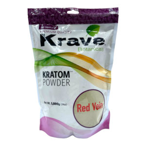 Shop Krave Red Vein Kratom Powder