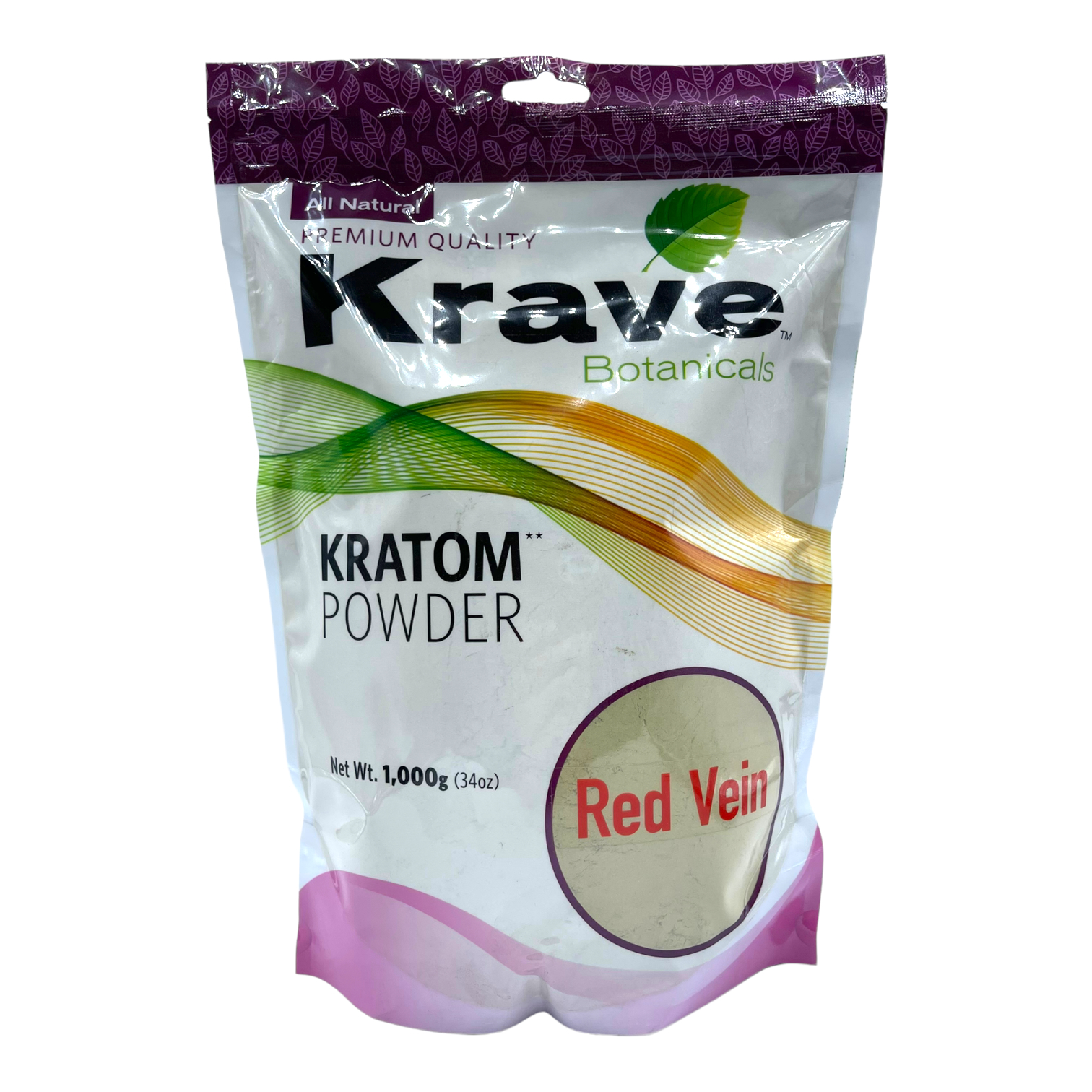 Shop Krave Red Vein Kratom Powder
