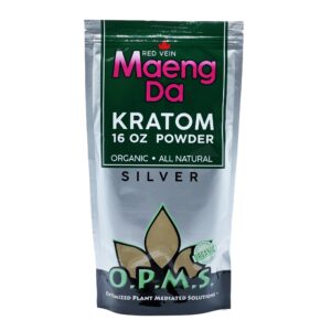 OPMS Silver Red Maeng Da Kratom Powder