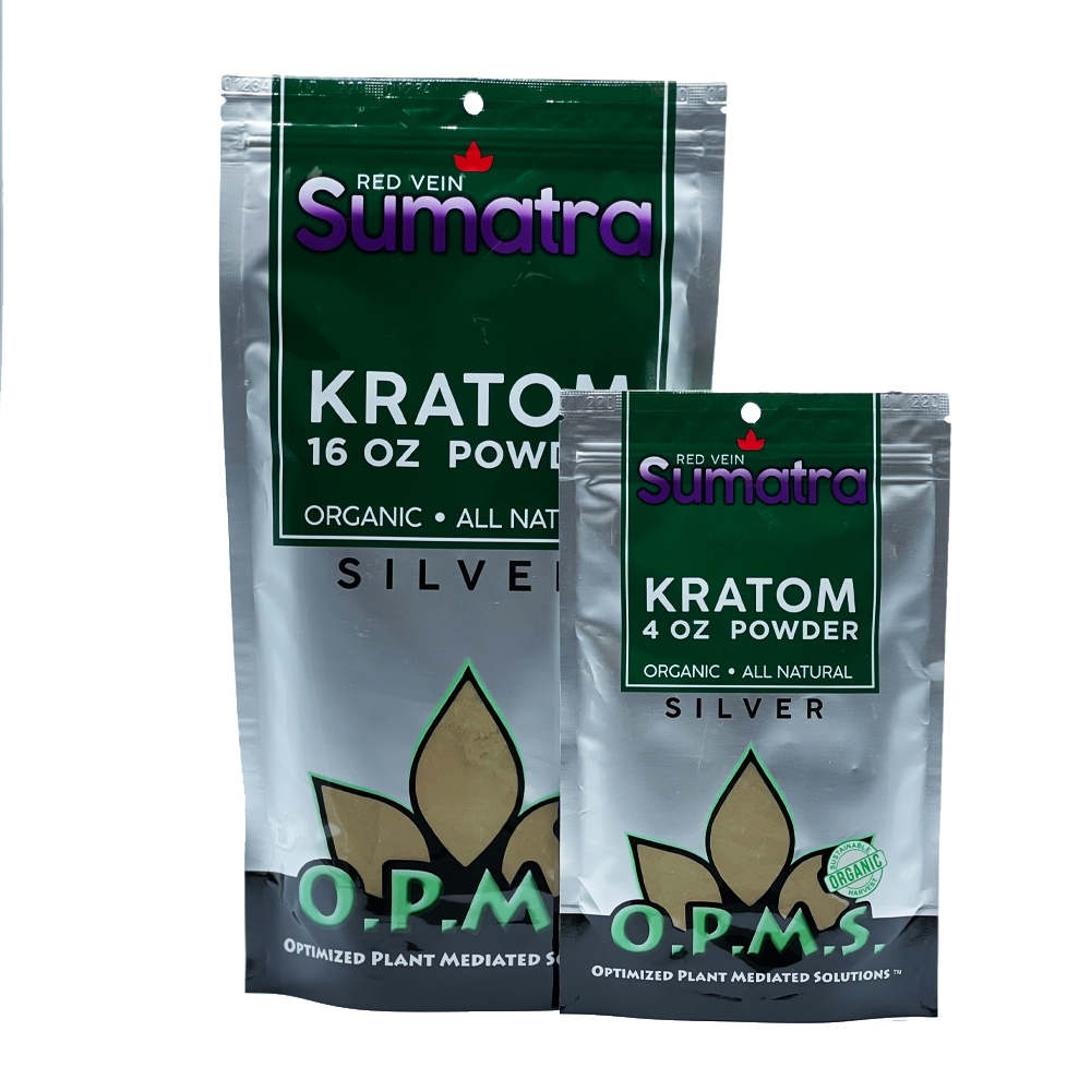 OPMS Silver Red Sumatra Kratom Powder