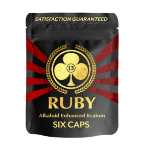 Club 13 Enhanced Ruby Extract Kratom Capsule