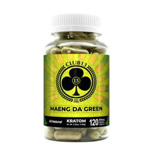 Club 13 Green Maeng Da Kratom Capsules