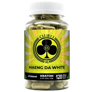 Club 13 White Maeng Da Kratom Capsules