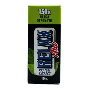 Relax Aid Kratom Liquid Shot, Ultra Strength 150X