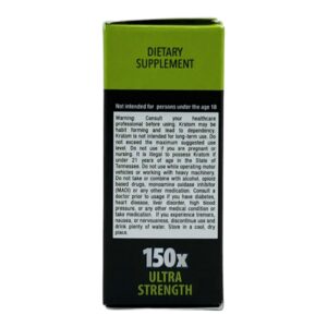 Relax Aid Kratom Liquid Shot, Ultra Strength 150X