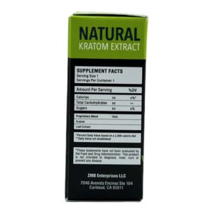 Relax Aid Kratom Liquid Shot, Ultra Strength 150X