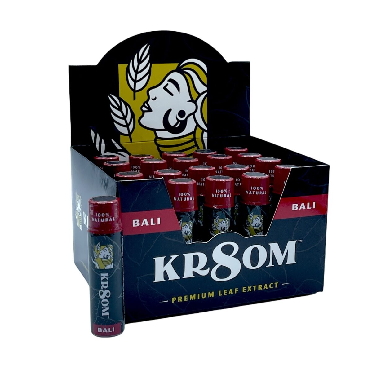 Kr8om Bali Extract Kratom Shot 150mg 12mL (BUY 1 GET 1) - Image 2