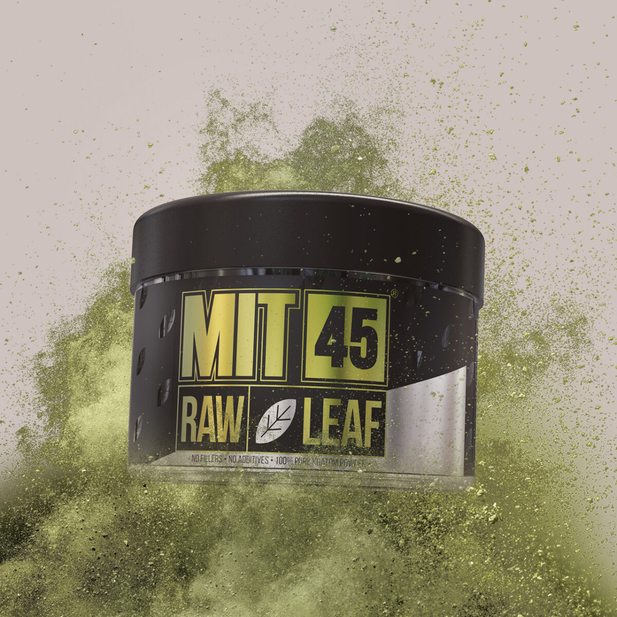 Buy MIT 45 Raw White Leaf Kratom Powder