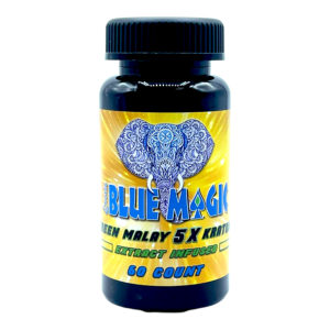 Buy Blue Magic Green Malay 5X Kratom Capsule