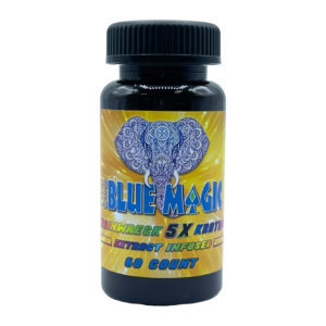 Blue Magic Trainwreck 5X Kratom Capsule