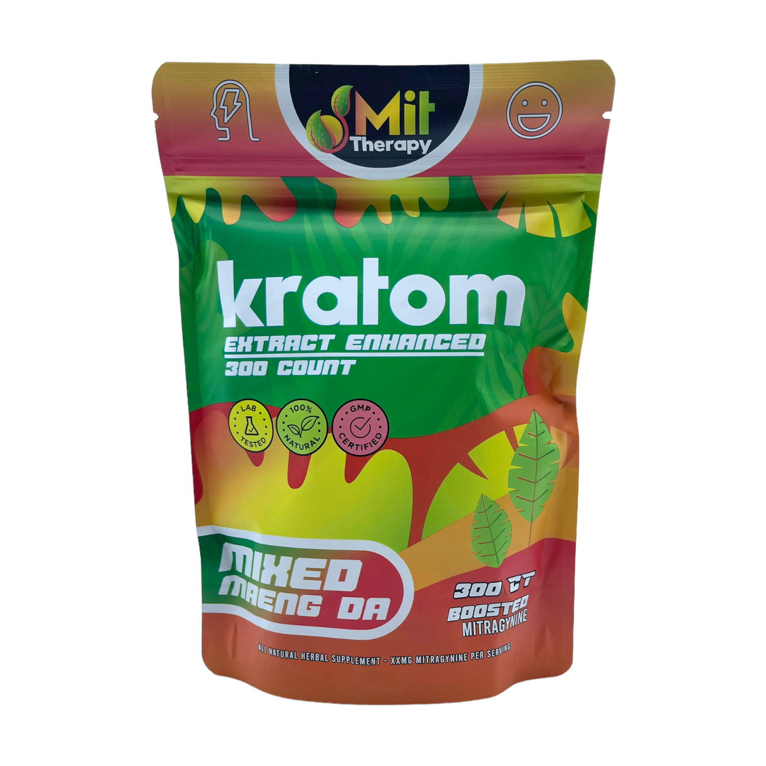 MIT Therapy Mixed Maeng Da Extract Kratom Capsules