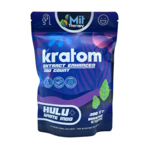 Buy MIT Therapy Extract Enhanced Kratom Capsules, Hulu White Indo