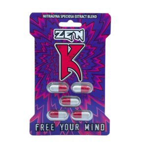 Shop Zen K Kratom Extract Blend Capsules
