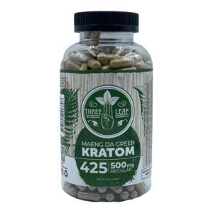 Shop Three Leaf Maeng Da Kratom Capsules