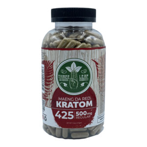 Shop Three Leaf Maeng Da Red Kratom Capsules