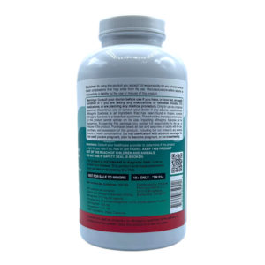 Blizz Green Maeng Da Kratom Capsules Back