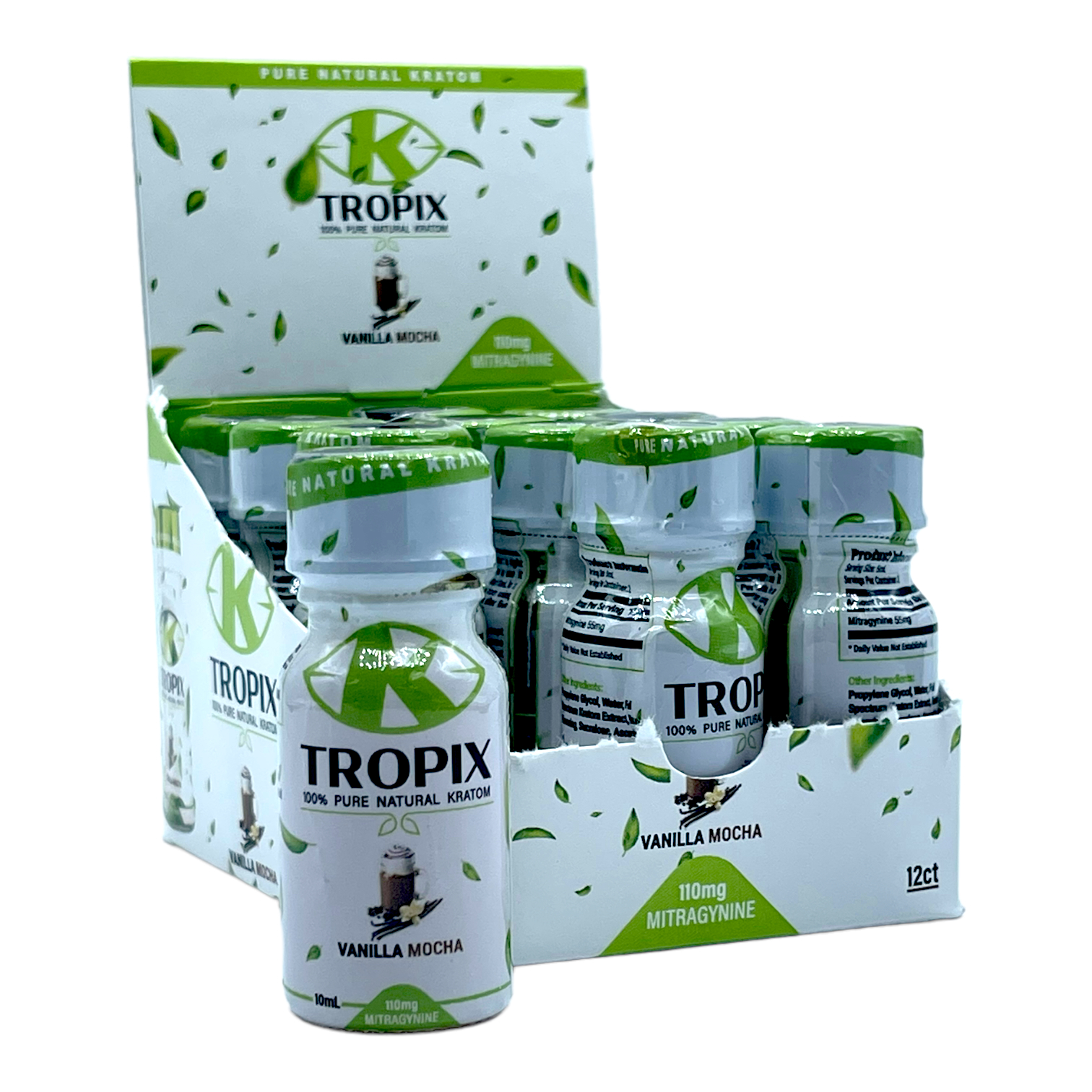K-Tropix Vanilla Mocha Kratom Shot DEAL - Image 2