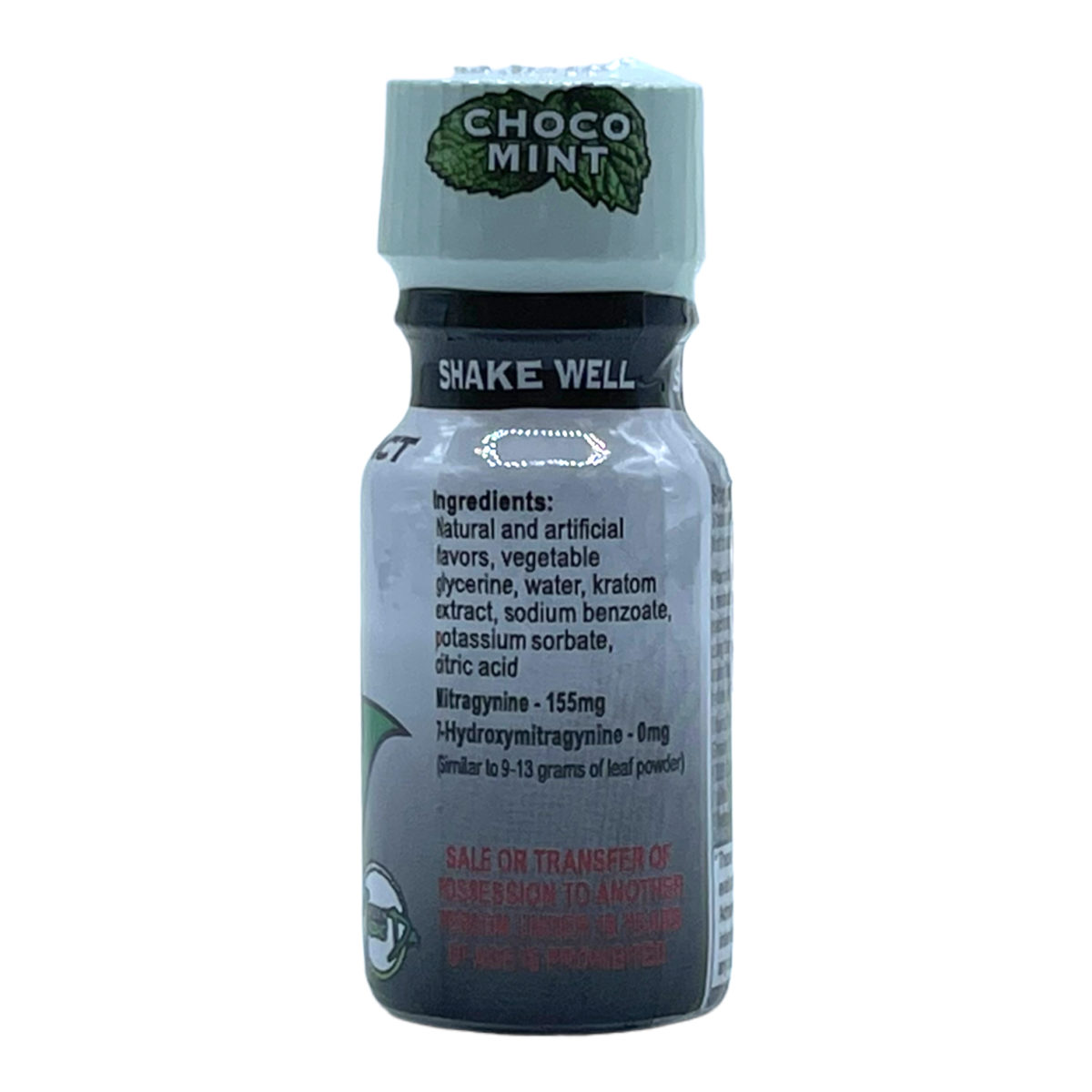 VooDoo3 Ultra 155 Chocolate Mint Kratom Shot 155mg 10mL (BUY 1 GET 1) - Image 2