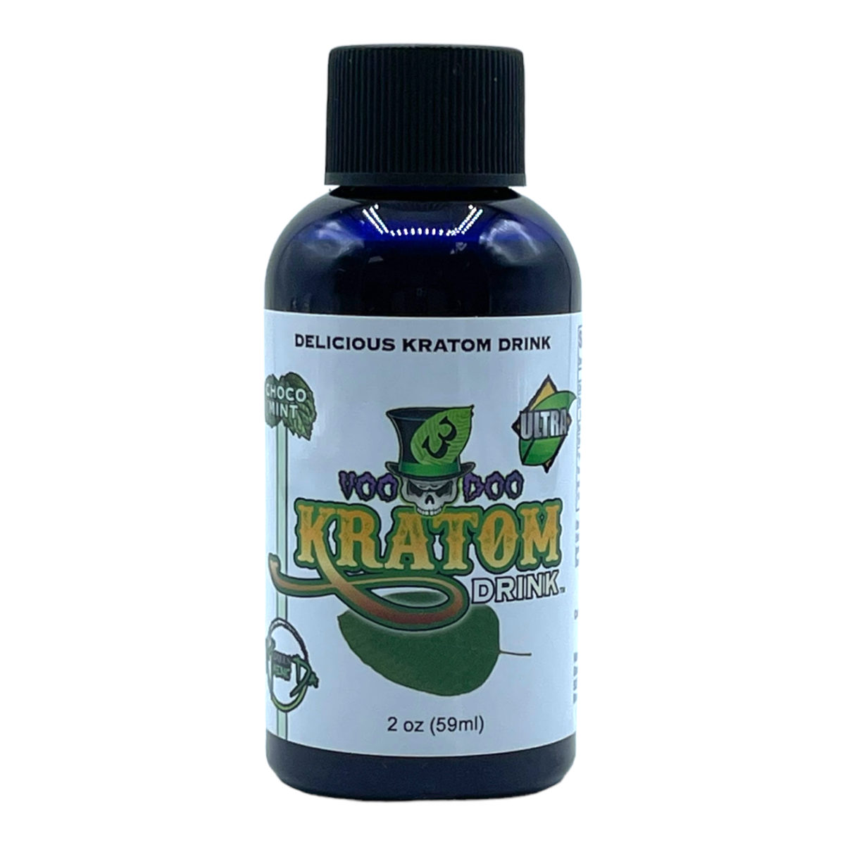 Shop VooDoo3 Chocolate Mint ULTRA 105 Kratom Shot 59ml