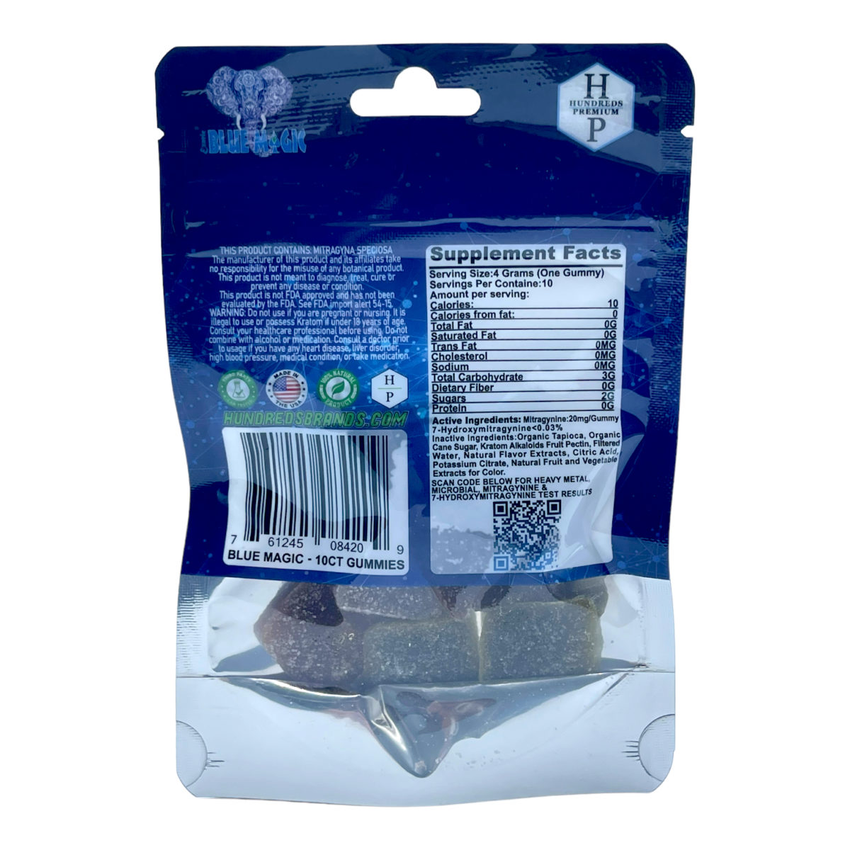 Shop Blue Magic Full Spectrum Kratom Gummies