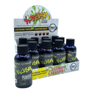 Shop K-Rush Extreme Kratom Shot, White Maeng Da Lemon Lime