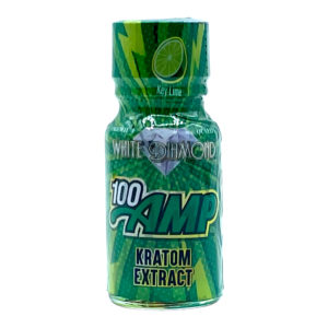 Shop White Diamond AMP 100 Lime Kratom Extract Shot