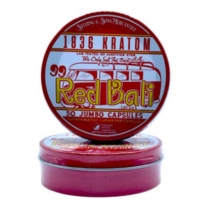 Buy 1836 Kratom 99 Red Bali Kratom Jumbo Capsules