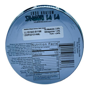 Buy 1836 Kratom Shangri La La Kratom Jumbo Capsules
