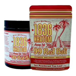 Buy 1836 Kratom 99 Red Bali Kratom Powder