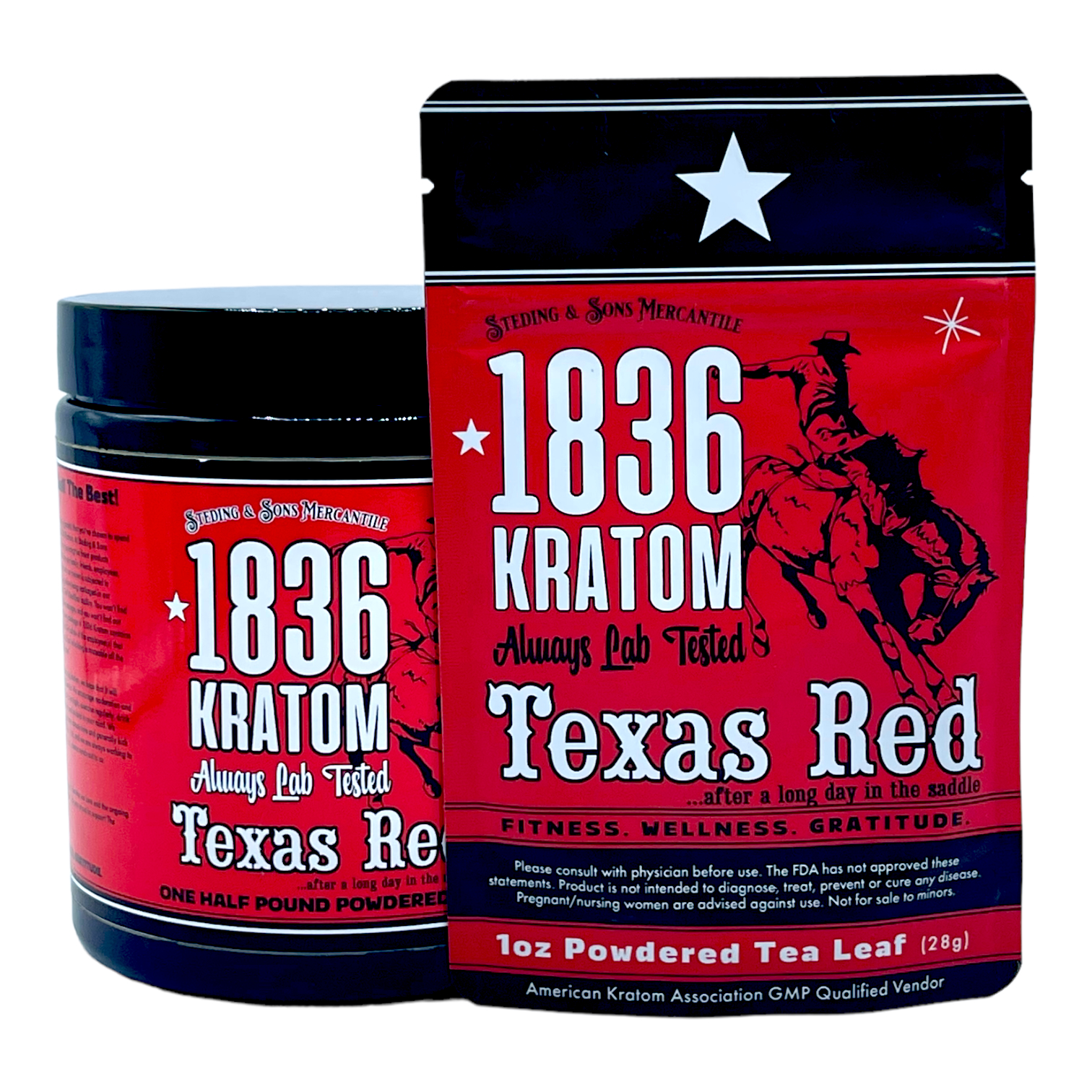 Buy 1836 Kratom Texas Red Kratom Powder