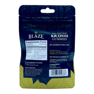 Buy Blaze Full Spectrum Kratom Gummies, 10 count