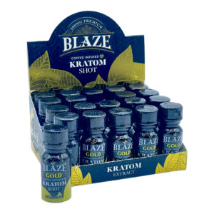 Buy Blaze Gold Coffee Infused Kratom Shot, 10ml