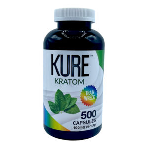 Buy KURE Trainwreck Kratom Capsules