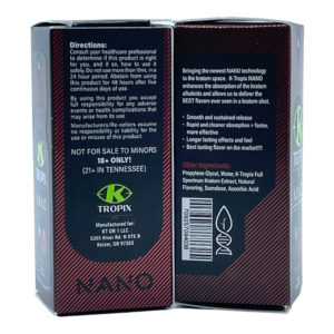 K-Tropix Cherry Bomb Nano Kratom Shot
