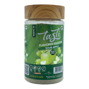 Shop TASTI Flavored Sour Apple Kratom Powder