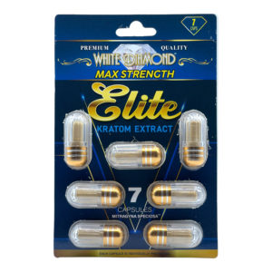 White Diamond Elite Kratom Capsules